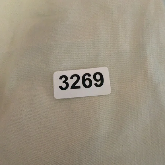 American Eagle Jeans Womens 14 White Hi-Rise Jegging Distressed Denim Stretch - Picture 14 of 14